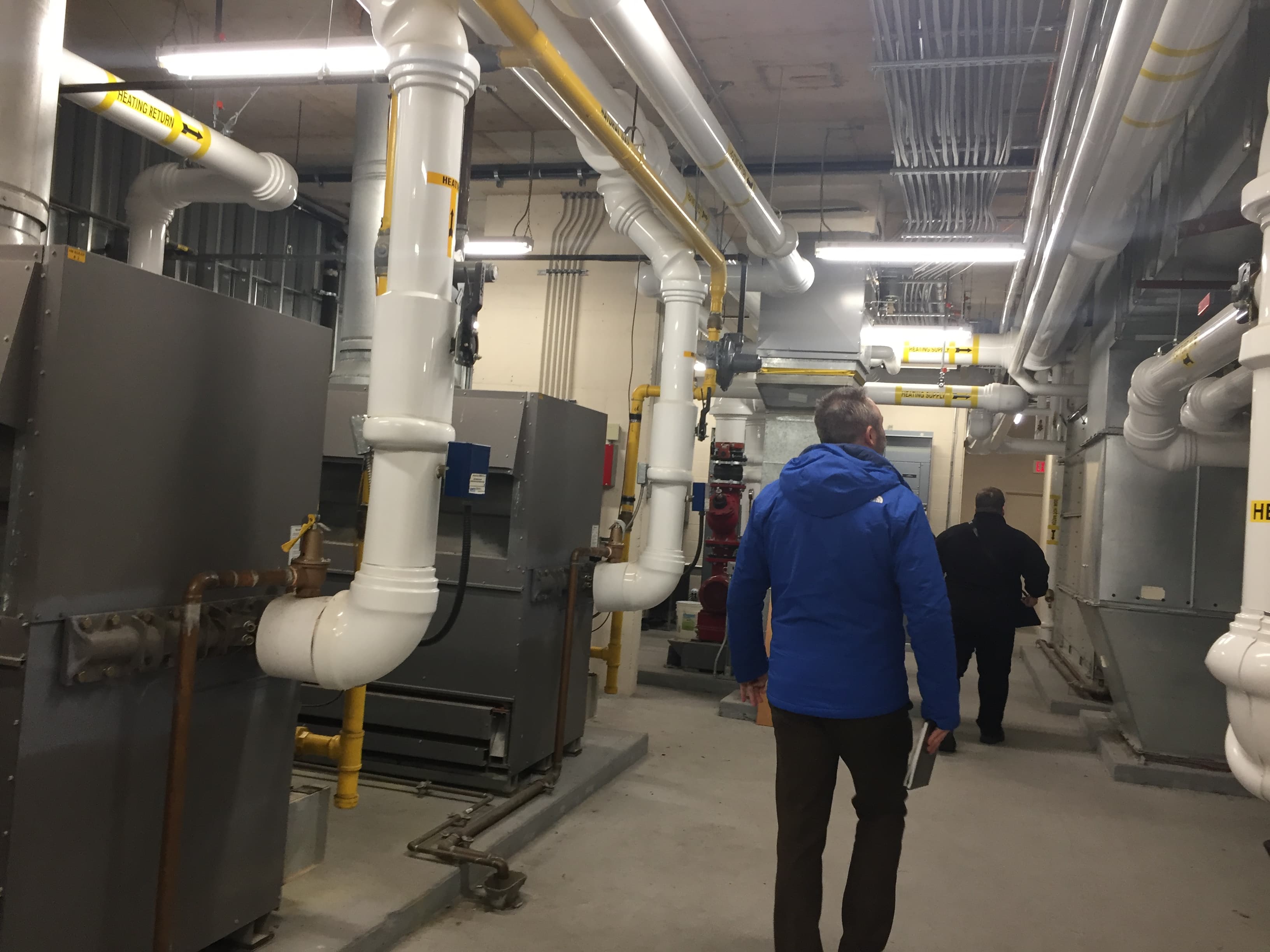 Navigating complex mechanical rooms to find answers