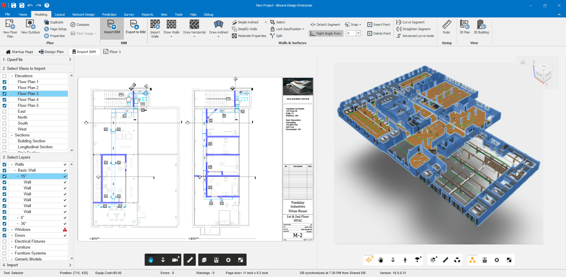 Four-step import wizard wireframes